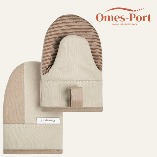 Kitchen Ribbed Soft Silicone Oven Mitt